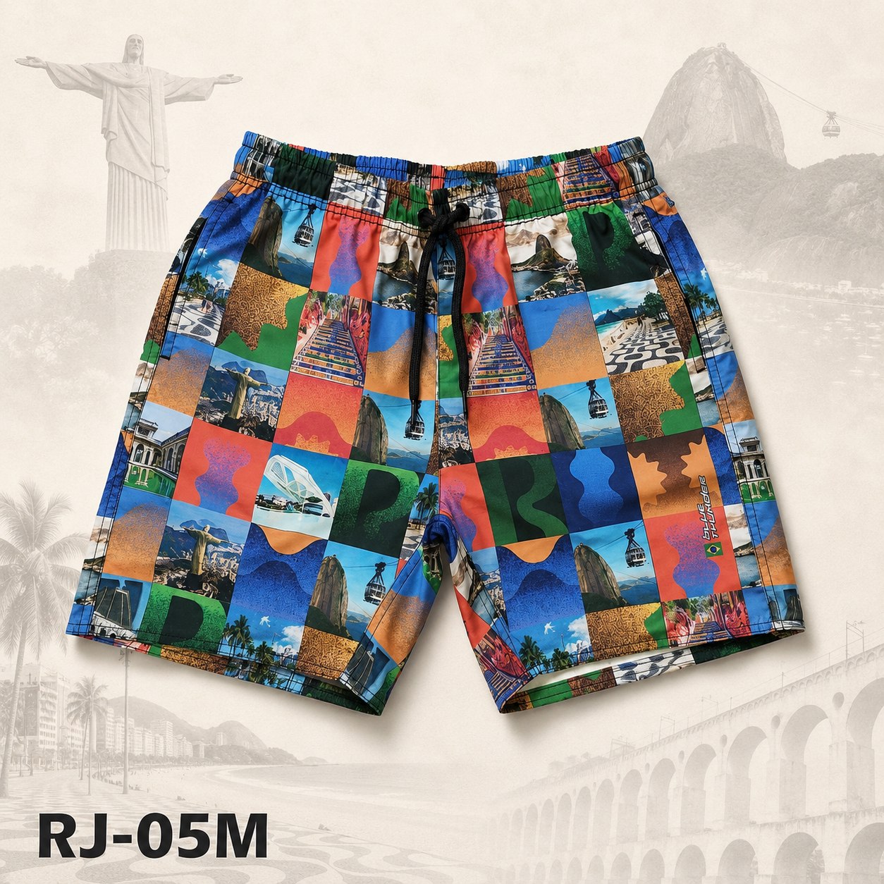 Short Rio Patchwork