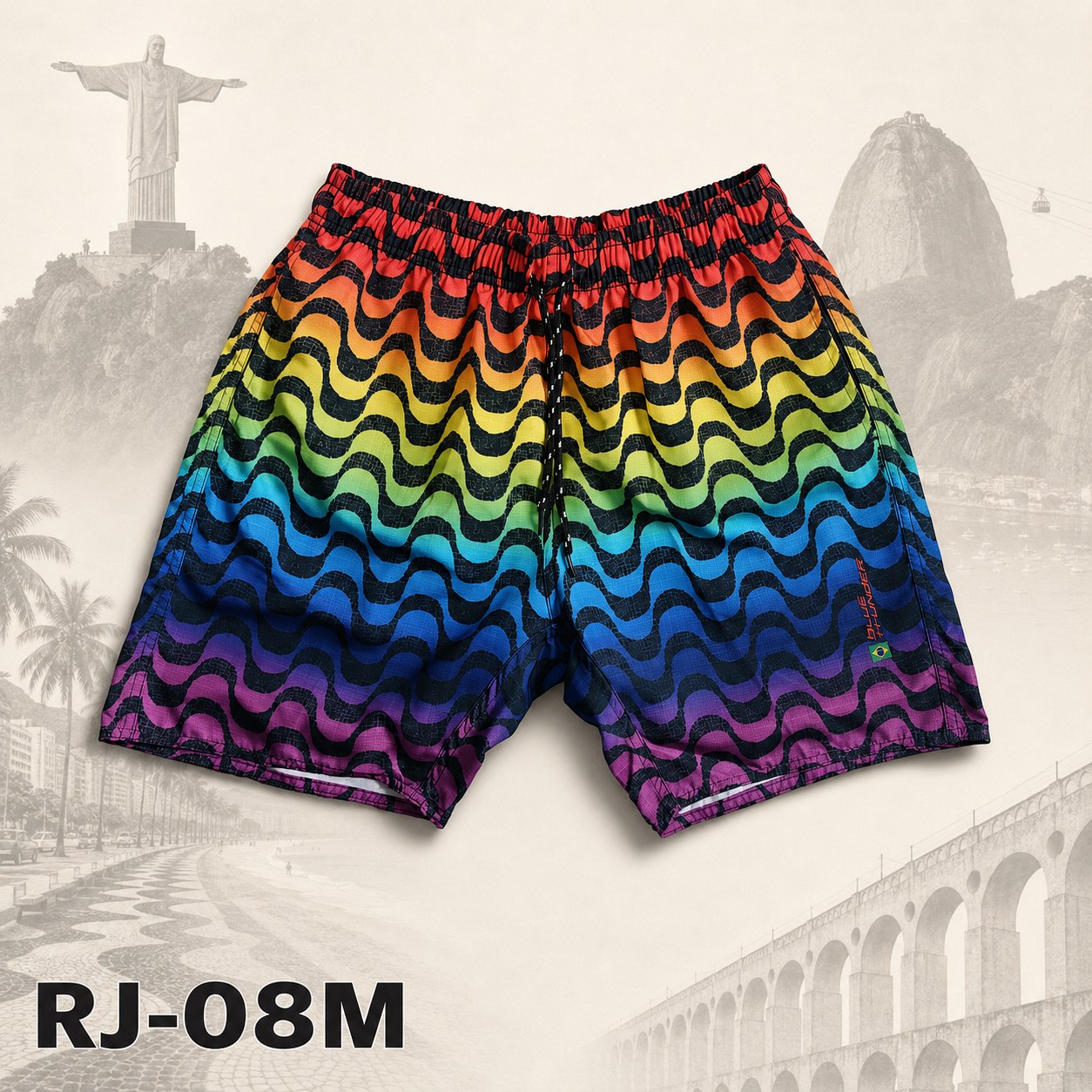 Short Calçadão Rainbow