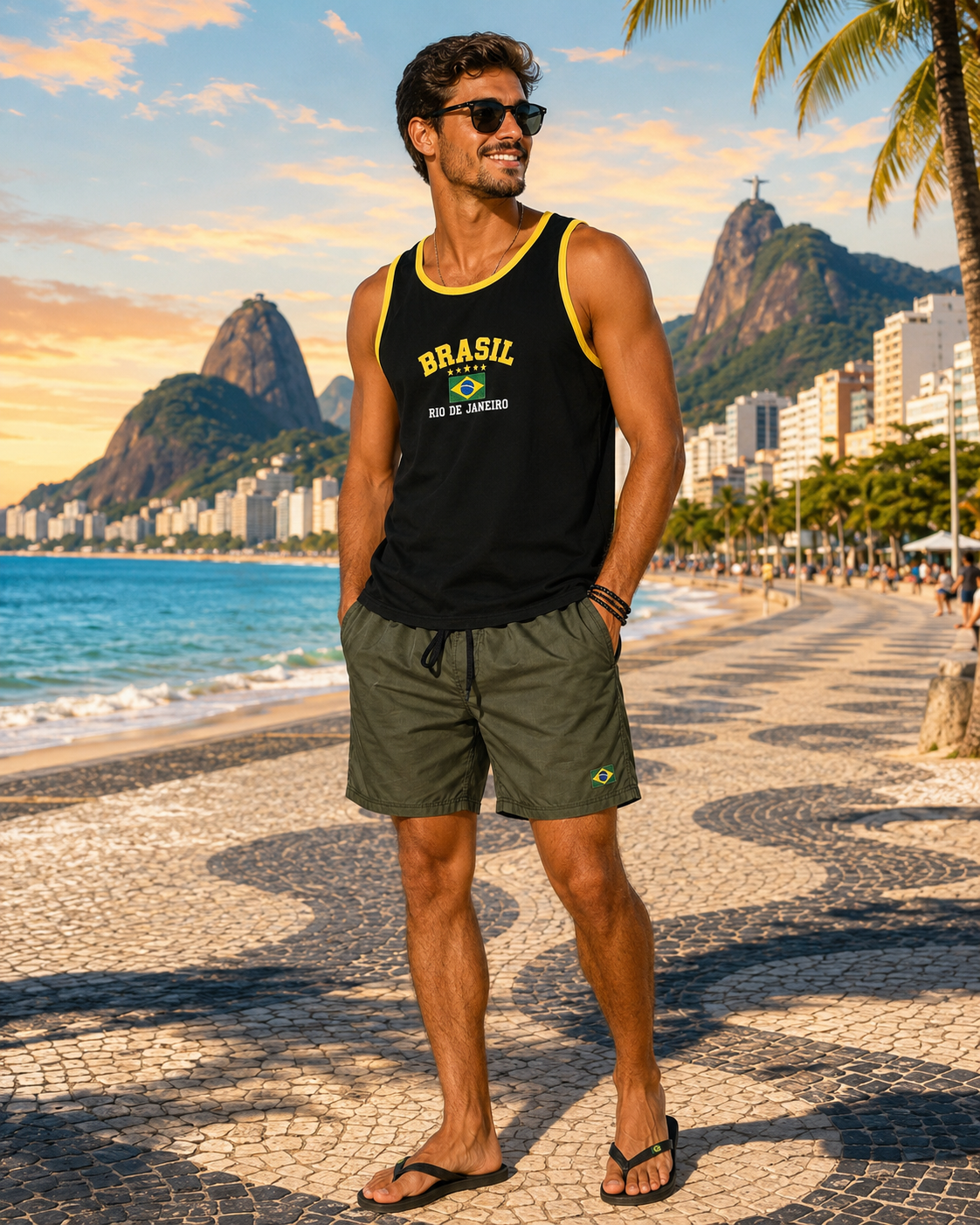 Modelo usando conjunto Blue Thunder no Rio de Janeiro